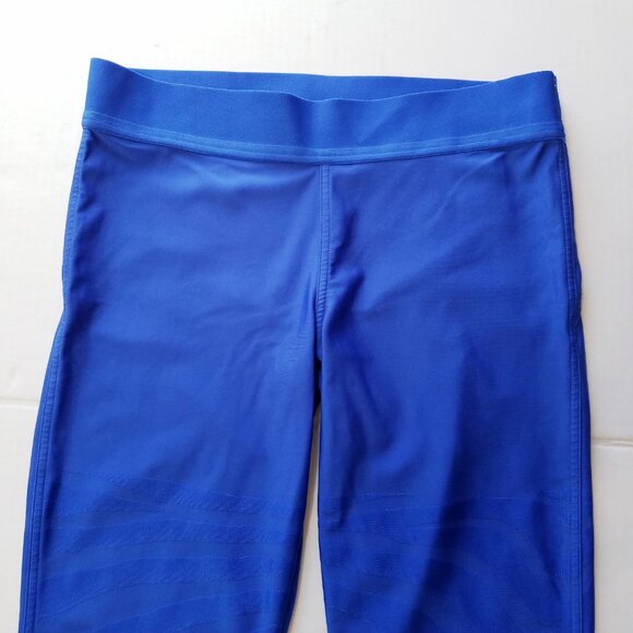 Stella McCartney x Adidas | Legging, Blue‎ size Large Embossed ZEbra Print - Picture 11 of 15